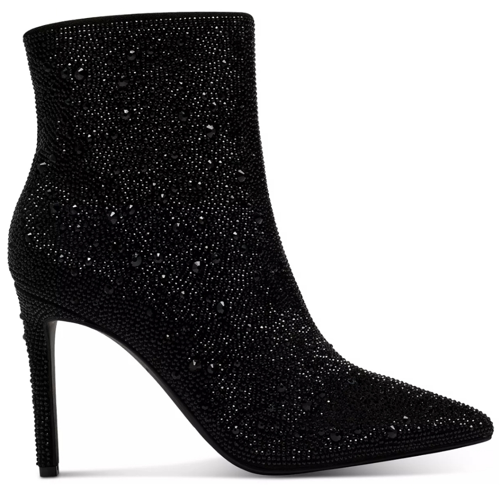 Rhinestone Ankle Booties
